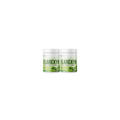 Flarexyn supplement bottle